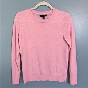 Banana Republic pink merino wool sweater